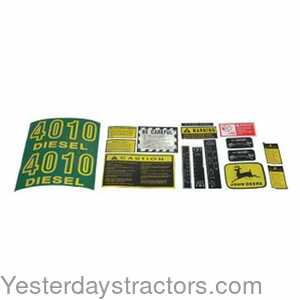 John Deere 4010 Tractor Decal Set 164904