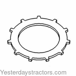 Massey Ferguson 1155 Steel PTO Plate 166993