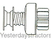 Massey Ferguson 1100 Starter Drive 1755245M1