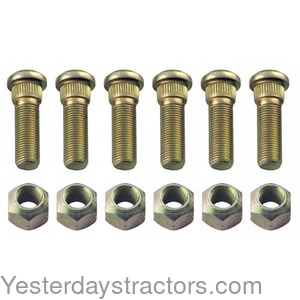 Ford 8210 Wheel Nut and and Stud Pack (6) 177012