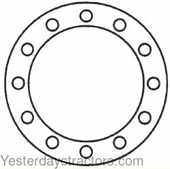 Massey Ferguson 230 Axle Housing Shim .004 183259M1