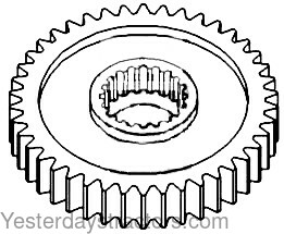 Massey Ferguson 255 Constant Mesh Transmission Gear 1862422M1