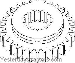 Massey Ferguson 285 Gear 1868010M1