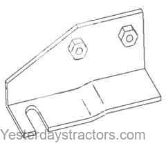 Massey Ferguson 135 Side Panel Support 194422M91