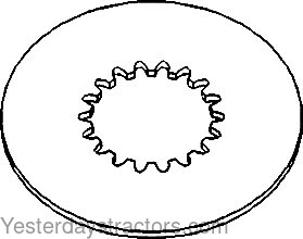 Minneapolis Moline M5 Ampli Torc Driven Plate 207000653