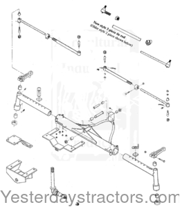 Farmall Super H Front Axle Assembly 21015