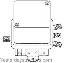 Allis Chalmers D19 Voltage Regulator 220484