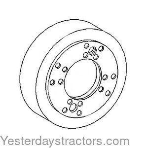 Case 570 Brake Actuating Drum 249021A1