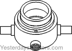 Minneapolis Moline G750 Clutch Bearing Carrier 303057364