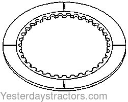 Oliver 1855 Transmission Plate 303309487