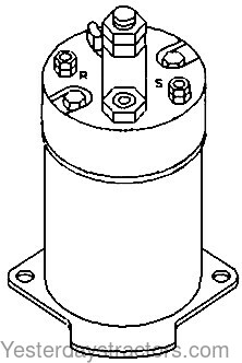 Oliver 80 Starter Solenoid 303457575