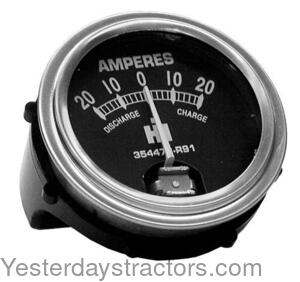 Farmall H Amp Gauge 354473R91OE