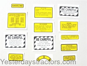 Farmall 130 Decal Set R3596