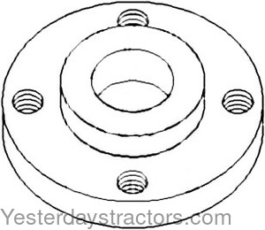 Farmall 606 Water Pump Hub 368501R2