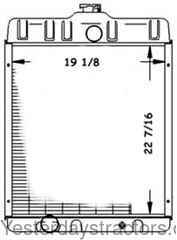 Farmall 560 Radiator 370413R92