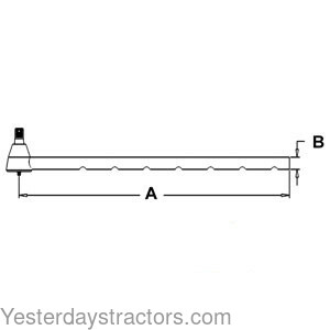 Farmall 240 Tie Rod 371021R11
