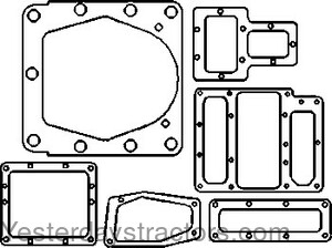 Farmall 400 Torque Amplifier Gasket Set 373338R91