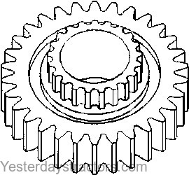 Farmall 1206 Gear 393523R1