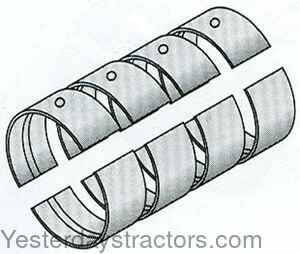 Ferguson TEF20 Main Bearing Set 830897M91