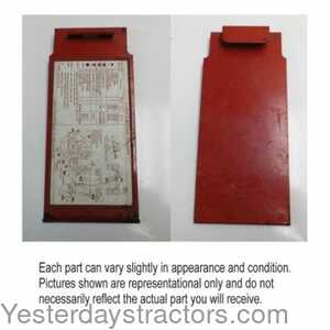 Farmall 3788 Firewall Support Cover 430228