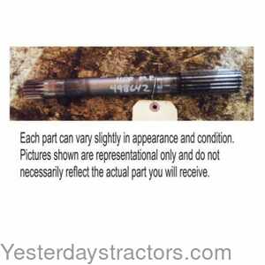 Massey Ferguson 1135 PTO Drive Shaft - Front 498642