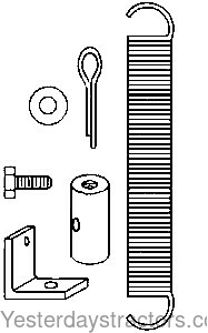 Farmall 1206 Clutch Release Bearing Return Kit 50191001