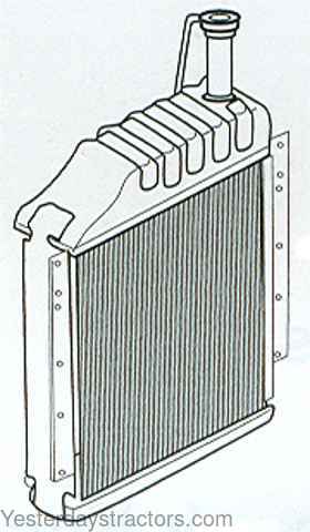 Massey Ferguson 1135 Radiator 529684M91