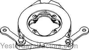 Massey Ferguson 285 Brake Actuator for Dry Brake Systems 535873M91