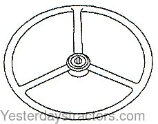 Farmall 200 Steering Wheel 60070D-OE