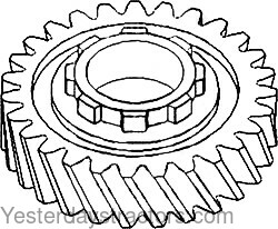 Allis Chalmers 175 Third Gear 70240940