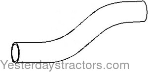 Allis Chalmers 175 Radiator Hose 70249759