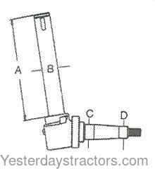 Allis Chalmers 180 Spindle 70270038