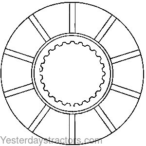 Minneapolis Moline M5 Brake Disc 70277355