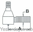 Allis Chalmers 5050 Tie Rod End 72090115