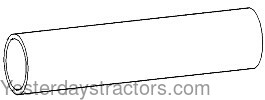 Massey Ferguson 202 Radiator Hose 731256M1