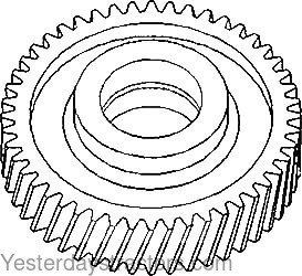 Massey Ferguson 50 Gear 731628M91