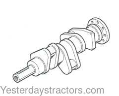 Massey Ferguson 2135 Crankshaft 736532M91