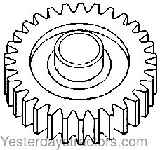 Ford 3000 Gear 81813479