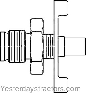 Ferguson TED20 Radiator Drain Tap 828085M1