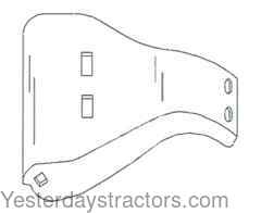 Ford 600 Seat Hinge R0643