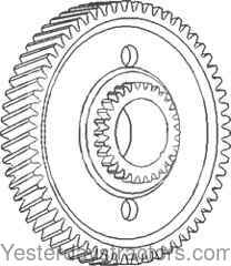 Ford 4000 Gear 8N7100