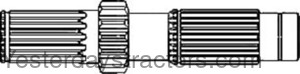 Massey Ferguson 165 Countershaft 906472M2