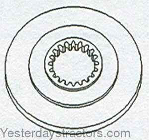 John Deere 60 Clutch Drive Disc A4355R