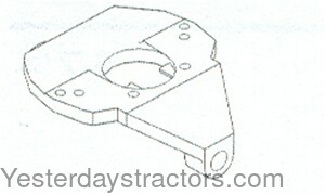 John Deere 520 Center Pivot Housing with Bushing AA5765R