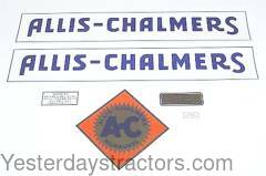 Allis Chalmers WF Decal Set ACWF