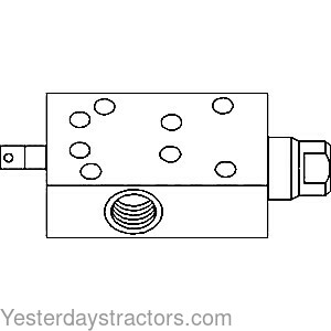 John Deere 1950 Selective Control Valve AL34595