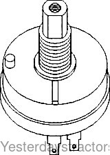 John Deere 2010 Light Switch AR28401