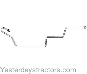 John Deere 4020 Oil Line. Rear LH AR34769