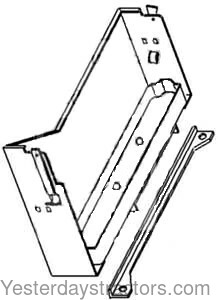 John Deere 4020 Battery Box AR40209