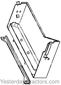 John Deere 4020 Battery Box AR40210